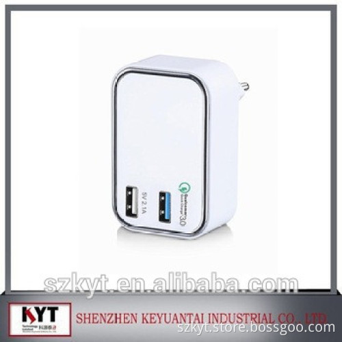 3.6V-6V 3A 6V-9V 2A 9V-12V 1.5A charger 23W 18W Qualcomm Quick Charge 3.0 charger QC3.0 approval charger
